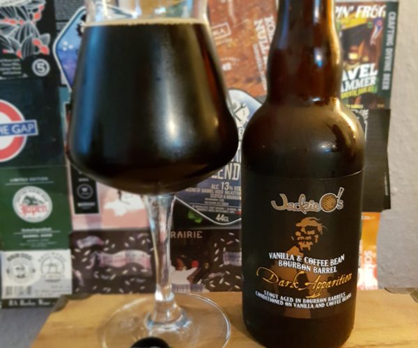 Jackie O’s Pub & Brewery – Dark Apparition (Vanilla & Coffee Bean Bourbon Barrel 2020)